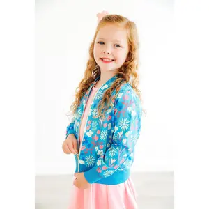 Springtime Splendor Satin Jacket