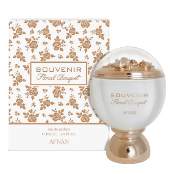 Afnan Souvenir Floral Bouquet 3.4 Oz Eau De Parfum Spray for Women