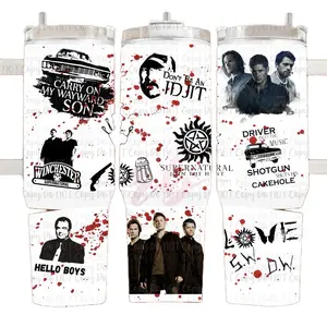 Supernatural 40oz Tumbler - Perfect for Your Beverage Needs - Bottle, Drinkware cup