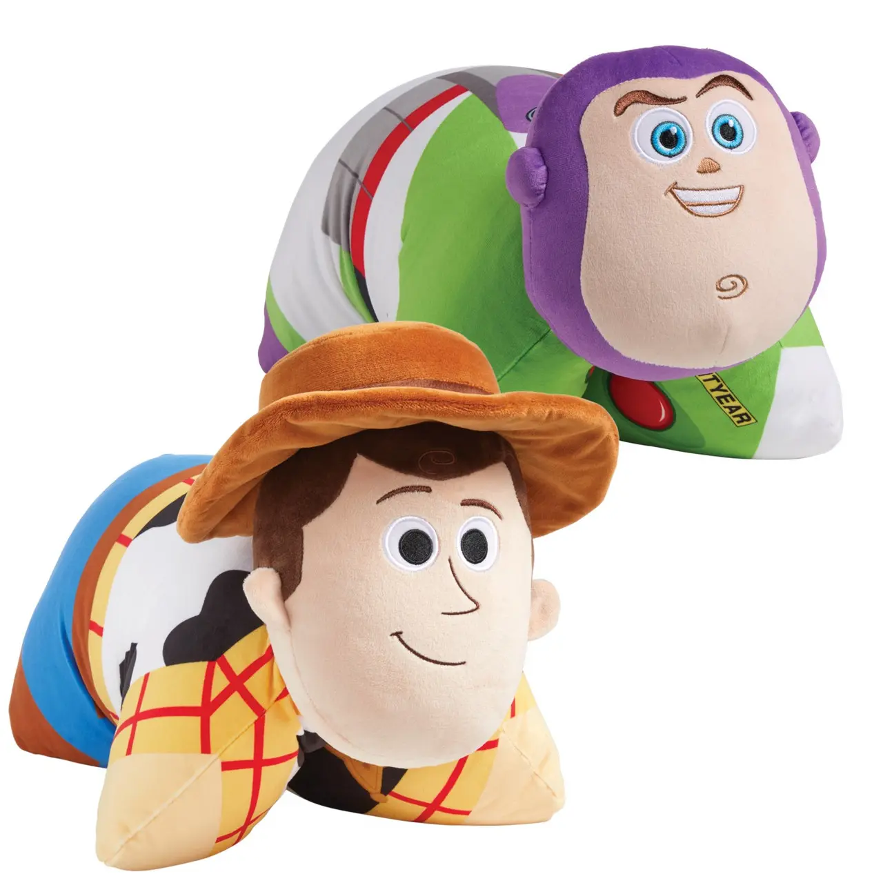 Classic Western Cowboy & Galactic Space Hero Pillow Pet Combo Pack Classic Western Cowboy & Galactic Space Hero Pillow Pet Combo Pack