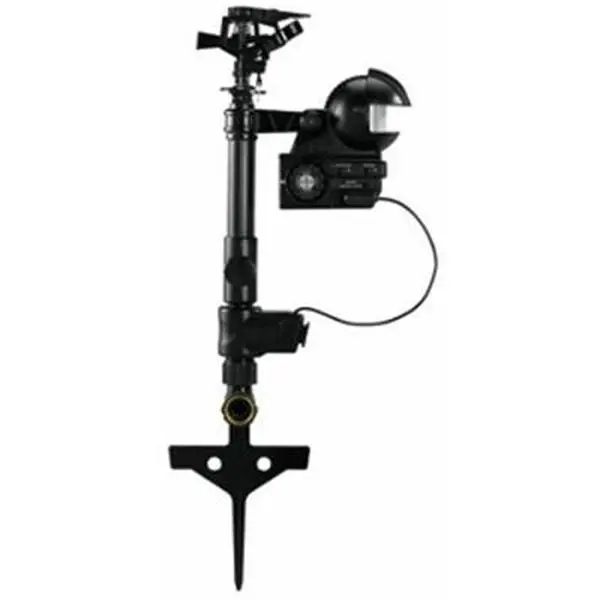 212 MAIN 62100 Portable Orbit Impact Sprinkler - Underground Mounted, Motion Sensor-Activated Trigger, Easily Adjusted for Sensitivity & Range, Sturdy Zinc Spike, Outdoor Garden Watering Tool