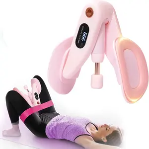 Adjustable Resistance Thigh Trainer, Pelvic Floor Kegel Exercise Machine, Postpartum Recovery, Inner Thigh Shaper, Tightening Workout Tool, Stretch, Posture, Muscle