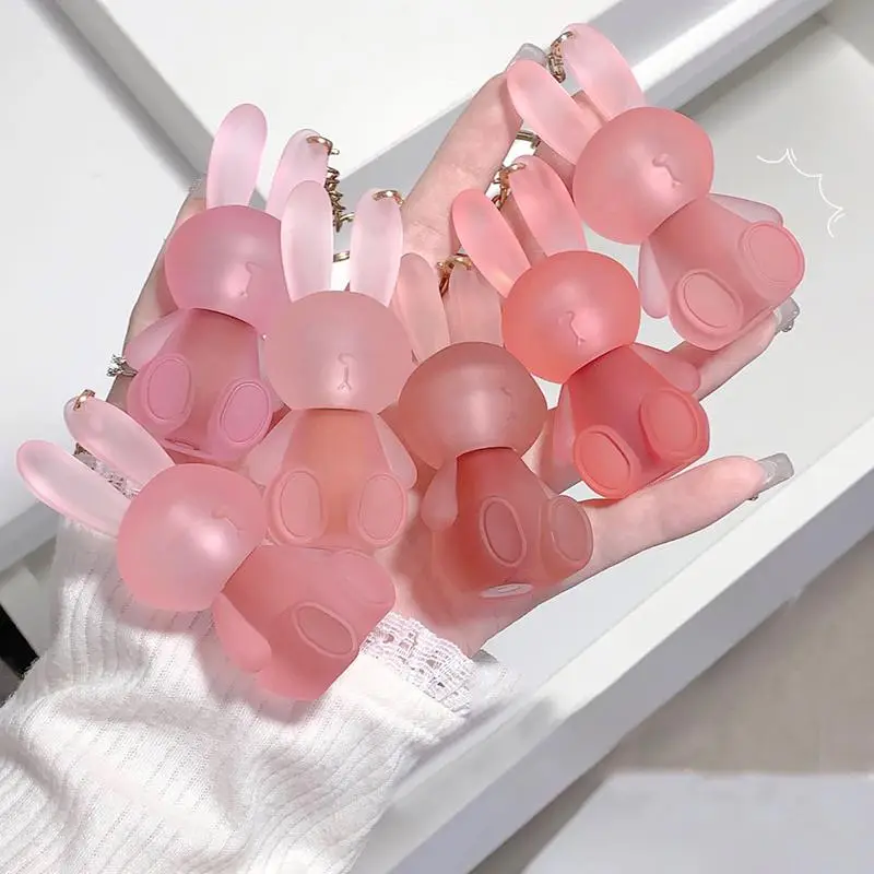 Rabbit Shaped Matte Finish Lip Gloss, Hydrate Long-lasting Lip Glaze Stick, Easy Coloring Lip Sticks, Moisturizing Tinted Lip Stain, Lip Makeup Access