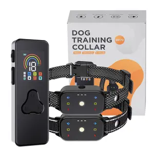 Remote Dog Training Collar - 4218FT Range, 4 Training Modes, Waterproof, Compatible with 2 Dogs