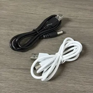USB to Dc 5.5*2.1 Charging Cable, Reliable Power Supply Line, Ideal for Devices Requiring Dc Input, Durable and Efficient Design