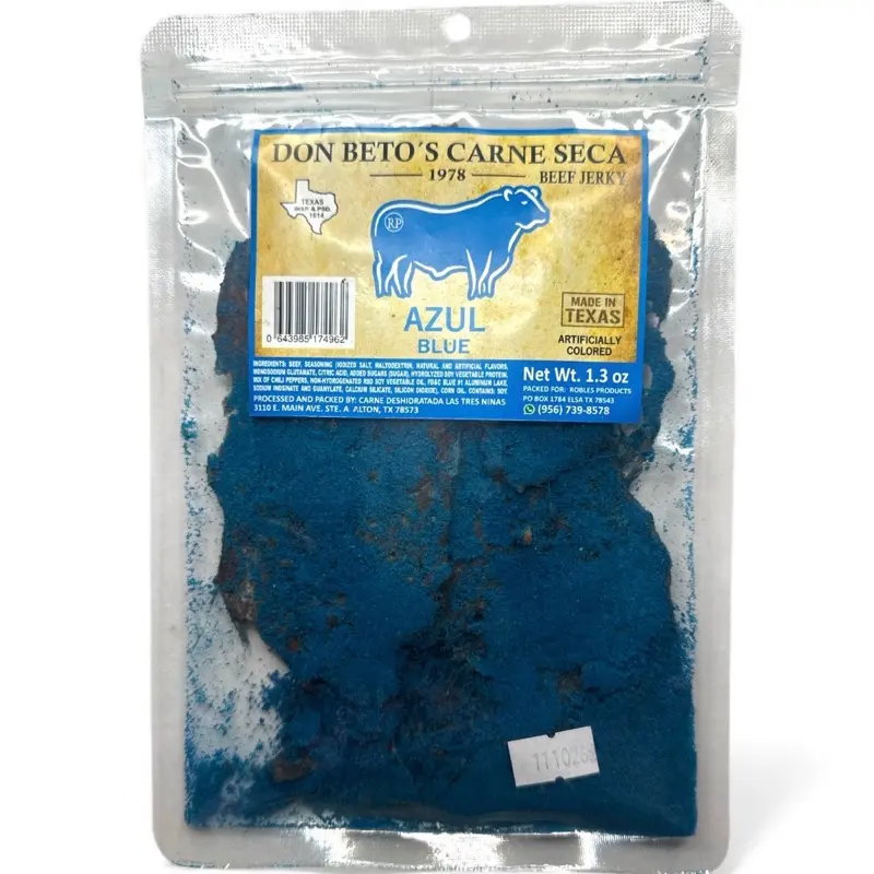 Don Beto’s Beef Jerky-Blue Fuego 1.3 oz Don Beto’s Beef Jerky-Blue Fuego 1.3 oz
