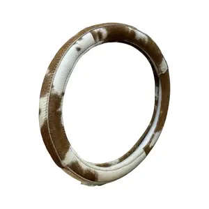 Genuine Cowhide Leather Steering Wheel Cover