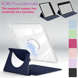 2024 KOBO Libra color Acrylic Magnetic Detachable Case 7 Inch Tablet Cover for eReader cool tech gadgets Easter gifts for kids Gifts for boyfriend Gifts for the bedroom Protection Foldable