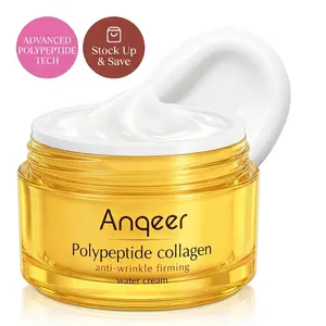 Anqeer Anti-Wrinkle Firming Hydrating Cream|With Polypeptide Collagen|24H Hydrating & Moisturizer & Reduce Fine Lines & Boost Skin Elasticity|Light & Non-Greasy|Suitable For Daily Use