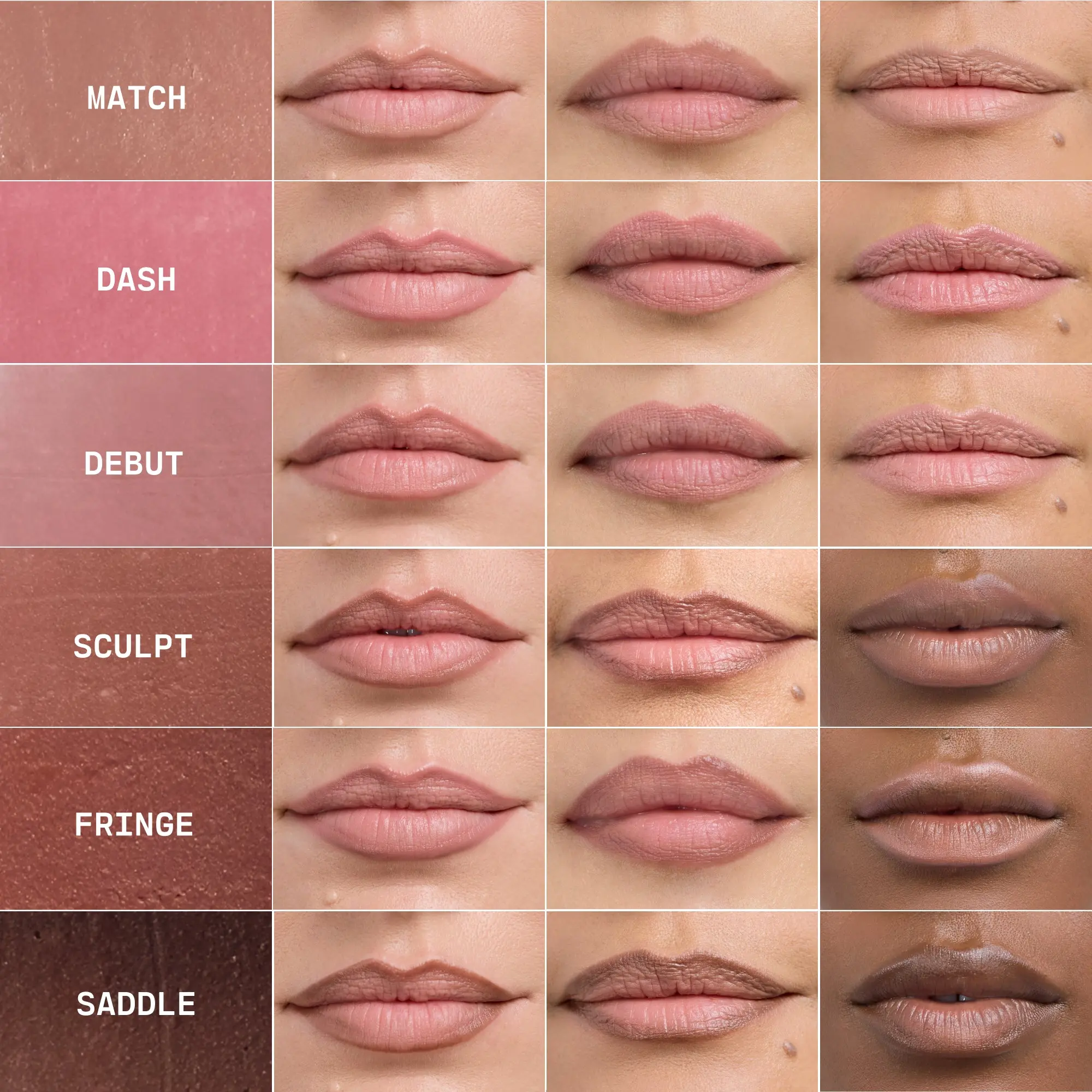 Versed Lip Frame Defining Lip Liner – Soft Matte Creamy Lip Pencil with Mango Butter & Marula Oil – Buildable Hydrating Nude Lip Liner for Fuller-Looking Lips