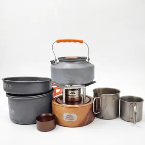 Dashan brand automatic circulation camping stove, suitable for heating, outdoor cooking, survival, hiking, backpacking trips, emergency preparedness, as well as making coffee and tea