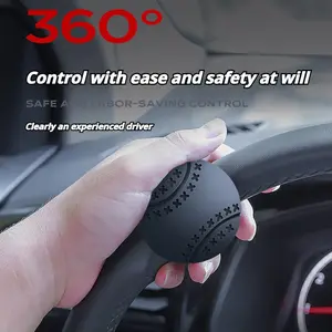 Car steering wheel booster creative bearing type large truck one-handed turning auxiliary effort-saving steering power ball