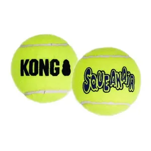 Kong® SqueakAir® Balls Dog Toys Yellow Medium