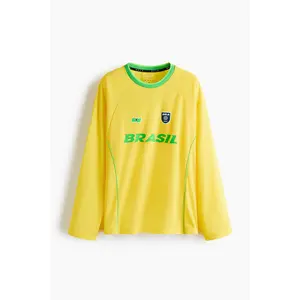 H&M Oversized Fit Printed football shirt with DryMove™