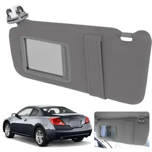 Gray Sun Visor For Toyota Camry 2007-2011 With Mirror & Light Left Driver Side 74320-06800-B0