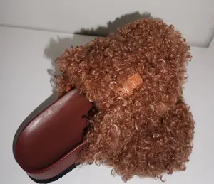 Curly Fur Clog