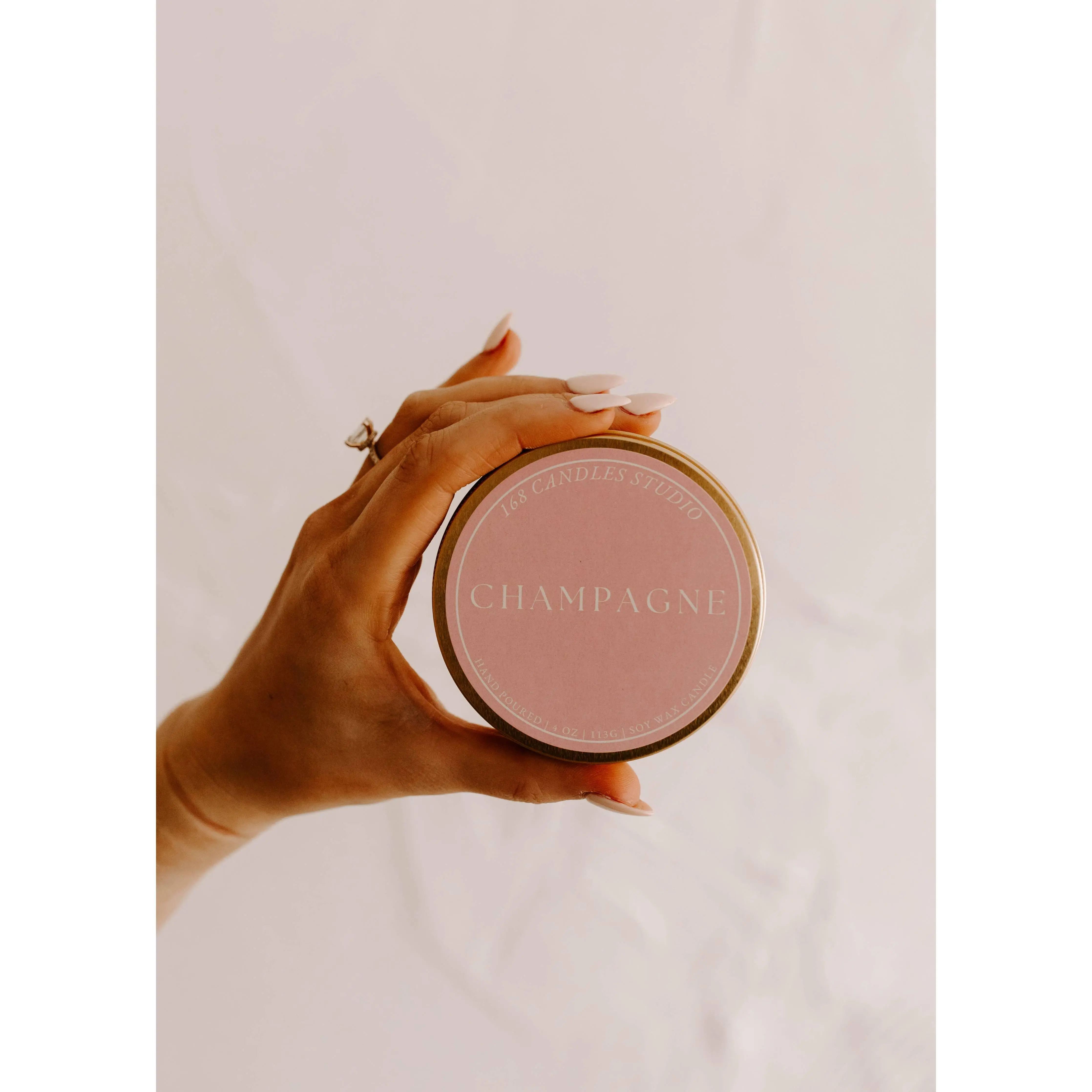 Champagne 4oz Candle