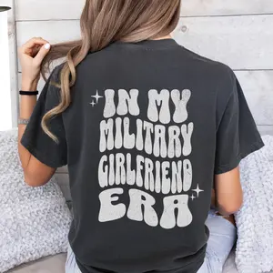 Military Girlfriend Shirt, Proud Military Girlfriend, Gift For Girlfriend, Girlfriend Crewneck Shirt, Deployment Gift