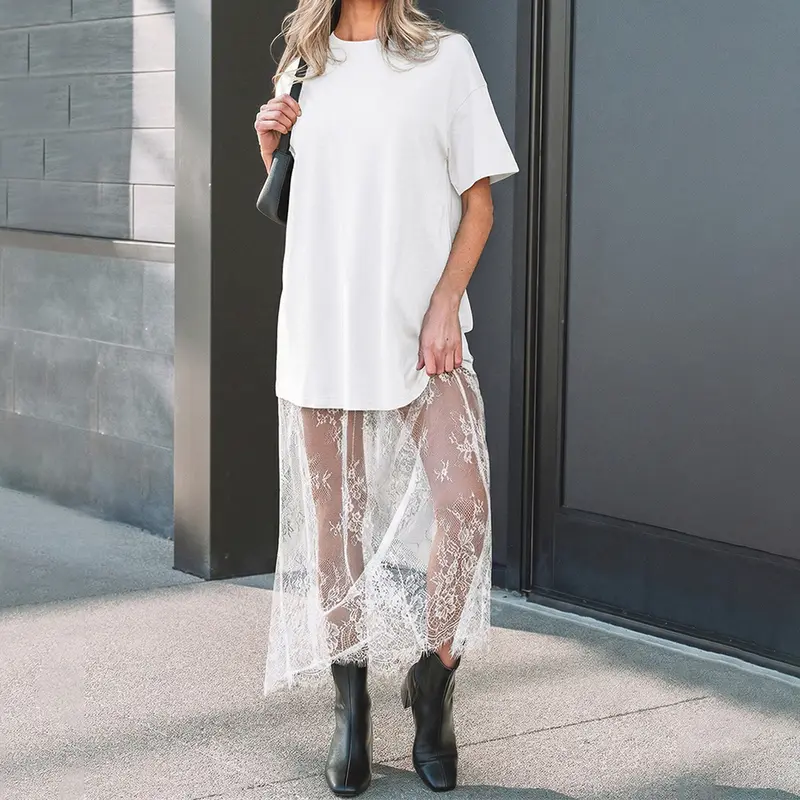 Loose lace dress outfit - TikTok Shop Loose lace dress outfit - TikTok Shop