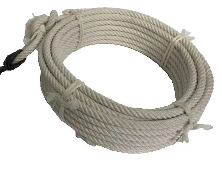 25ft Western Kids Rope Lasso Charro Ranch Rope Cotton Material Soft Easy to Handle Ideal for Kids Rodeo Beginners
