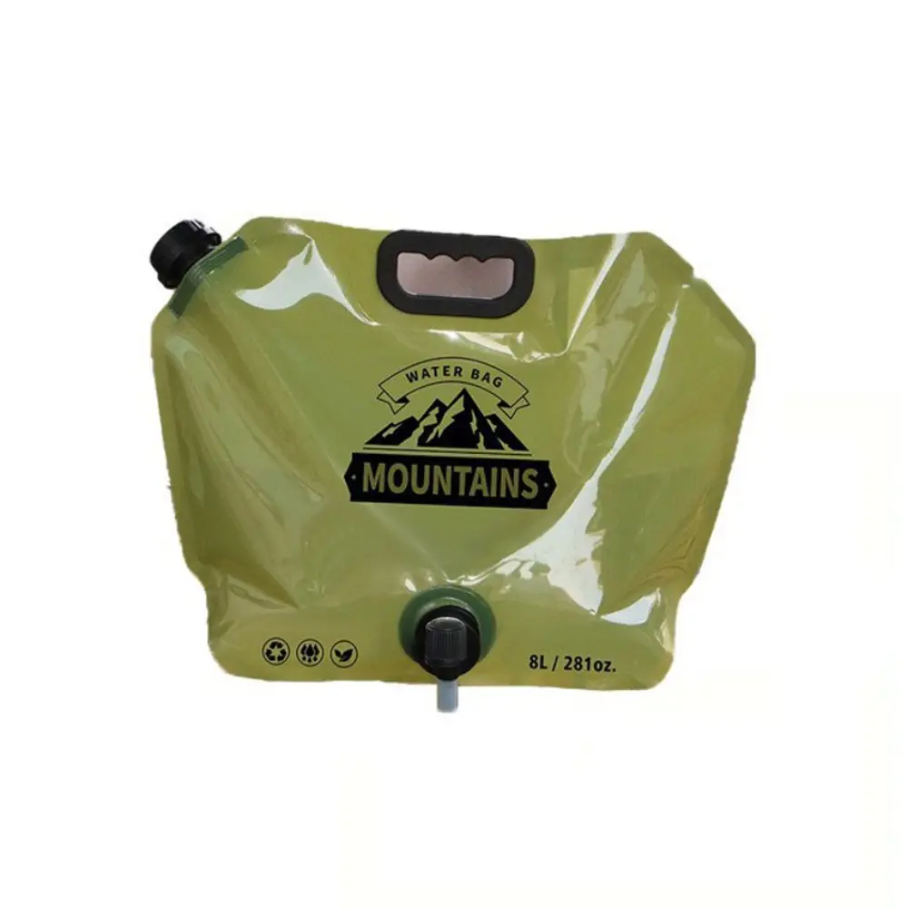 Portable Foldable Water Carrier with Durable Thick Material, Practical Supply for Outdoor Camping Hiking, No