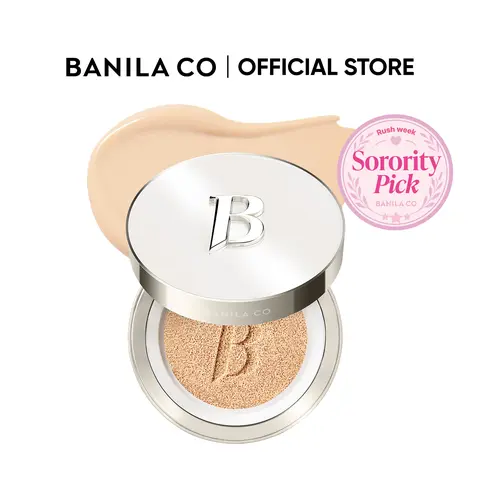 BANILA CO Covericious Ultimate Cover Cushion | 100HR Long-Wear Foundation | 20 Inclusive Shades | Sweat-Proof, Transfer-Resistant Cushion Foundation | Full, Flawless Coverage, Matte Finish, Lightweight Hydrating Formula | Compact-Size Korean Makeup