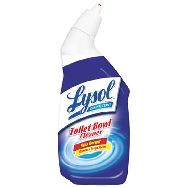 Lysol Thick Liquid Toilet Bowl Cleaner (02522) - 24oz, Anti-Rust Coat Cleaning Solution, Surface-Safe Bathroom Cleaner for Households Indoors, Pack of 12, Toilet Bowl Cleaners