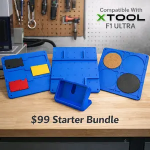 xTool F1 Ultra Laser Engraver Starter Bundle