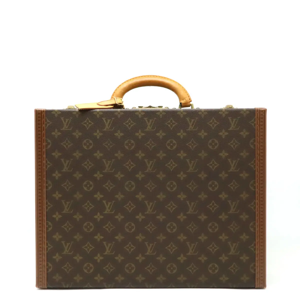 Pre-owned Louis Vuitton Canvas Tote Bags Monogram Travel Attache Case