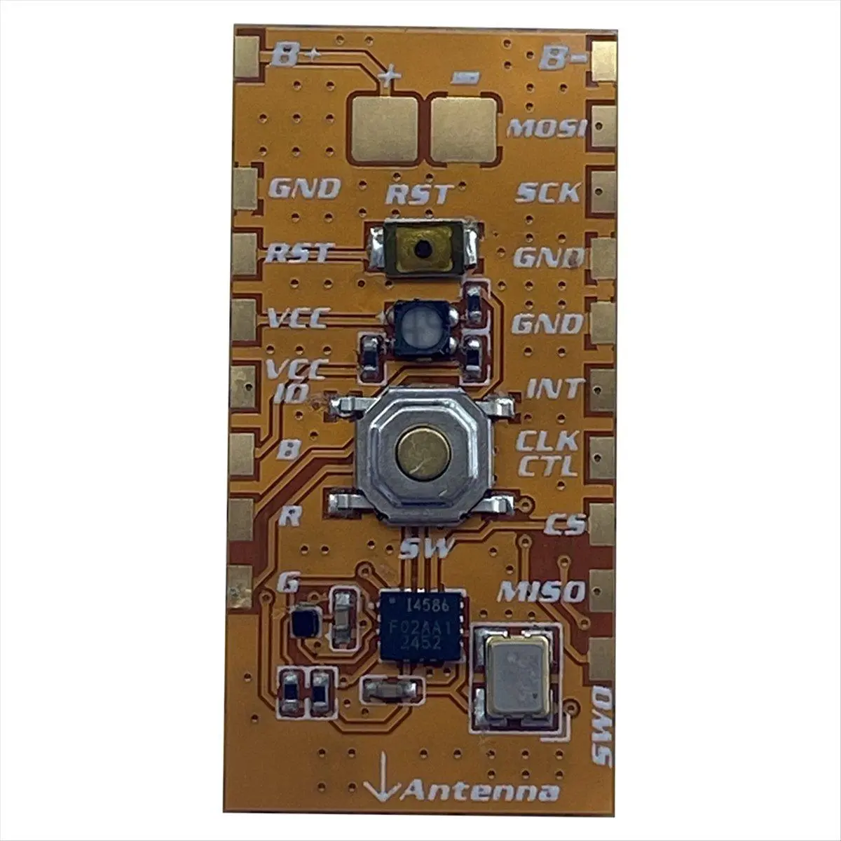 ICM-45686 + QMC6309 FPCB Circuit Board Tracking Sensor Module for SlimeVR Trackers, Smol Slime Trackers, DIY Projects