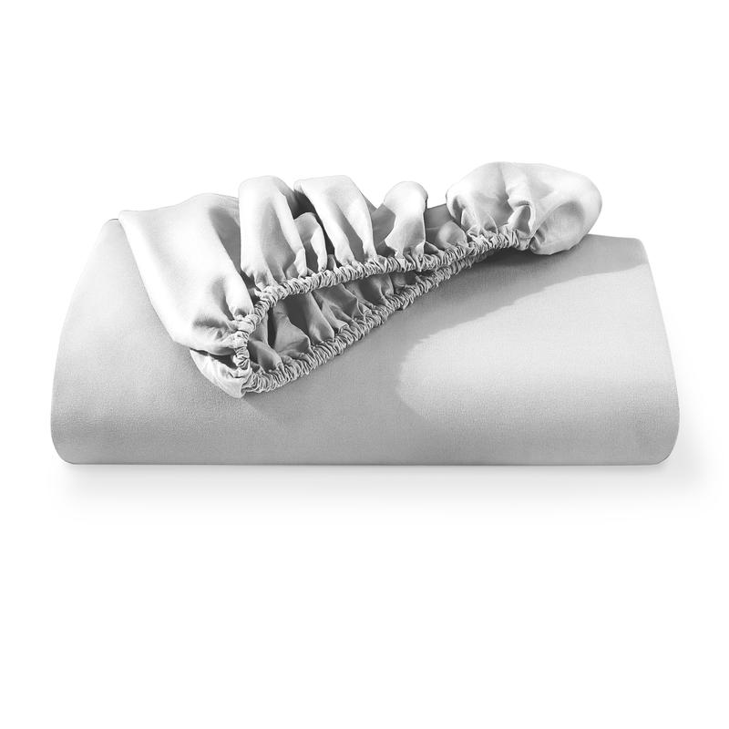 Bare Home Microfiber 24 Inch Pocket Fitted Sheet