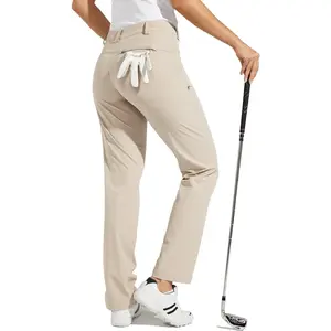 Willit Women's Golf Pants Stretch Hiking Pants Outdoor Casual Pants Quick-Dry Lightweight with Pockets Waterproof