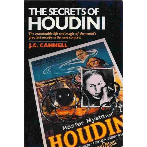 USED Book - The Secrets of Houdini by J.C. Cannell (Hardcover) - english