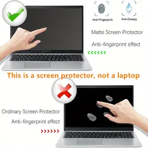 [SAMIDANN] 2 Pcs Anti Glare PET Film Screen Protector for MacBook Pro 14.2 Inch M4/M3 Max/Pro 2021 2024 Models