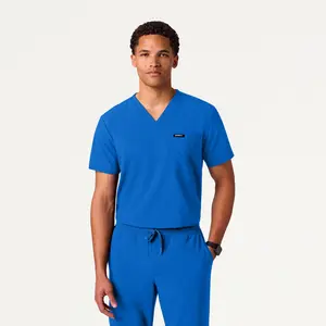 Holmes Everyday 1-Pocket Scrub Top, UltraLAST 4-Way Stretch Fabric, Water-Repellent, Wrinkle & Fade Resistant, Durable & Comfortable Medical Wear Clothes Classic