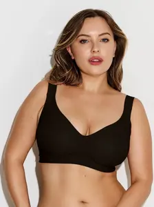 ILARIA SmoothForm Wireless Lift Bra - Seamless Soft Fabric Bra with Medium Support