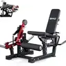 GMWD Leg Extension and Curl Machine LE08 2.0, Adjustable Leg Curl Machine with Plate Loaded, Seated Leg Extension and Lying Curl Machine for Home Gym, Leg Workout Equipment