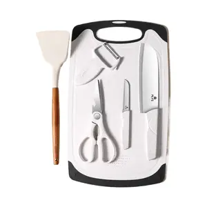 Baby Food Prep Knife Set Kitchen Combo Fruit Vegetable Knife Board