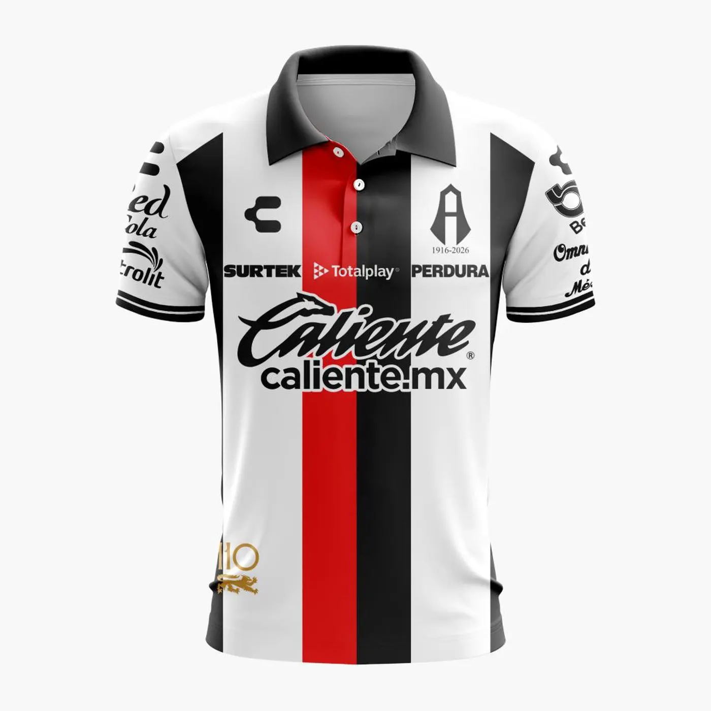LIGA MX Atlas F.C Personalized 2026-27 110th Anniversary Away Polo Design