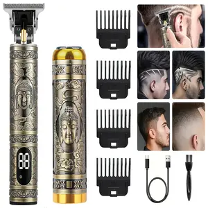 Haircutter, shaved head artifact for adults, self-cut men's carving electric pushers