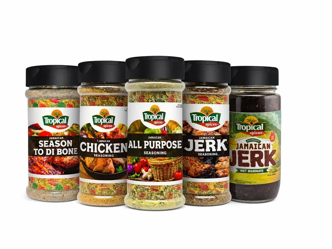Tropical Spices Family Pack Bundle