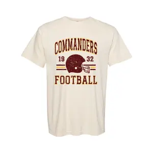 Commanders T-shirt for Gameday - Comfortable Fit with Team Logo Perfect for Game Day Fans
