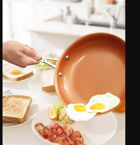 Gotham Steel 12 Piece Non-stick Cookware, Dishwasher Safe, Pots and Pans Set, Red