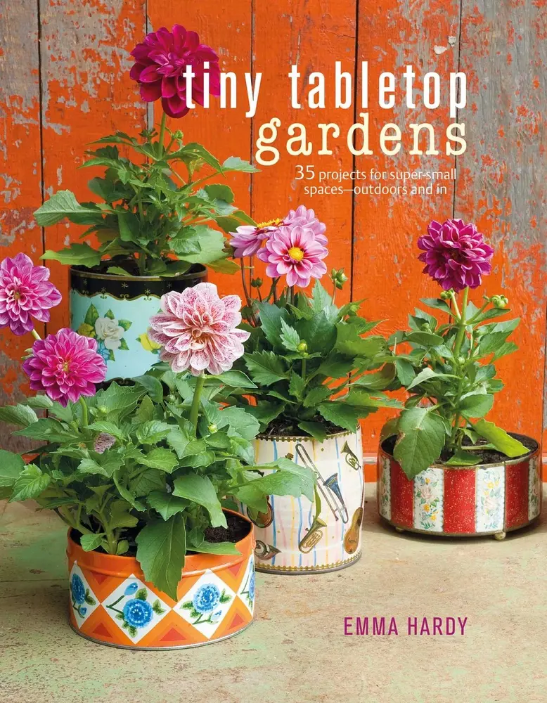 USED-Tiny Tabletop Gardens: 35 Projects for Super-Small Spaces--Outdoors and in by Hardy, Emma (Hardcover)