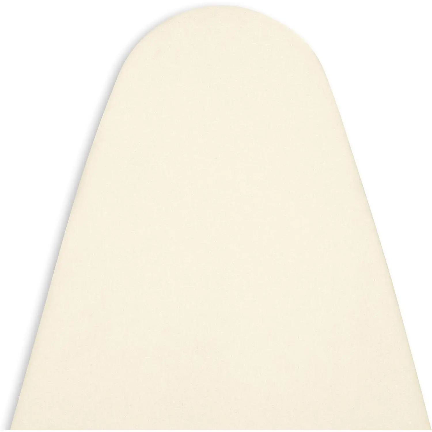 Homes Replacement Ironing Board Cover with Extra Thick Pad, Plain Colors, Elasticated, Heat Reflective, Scorch Resistant, Heavy Duty - Natural
