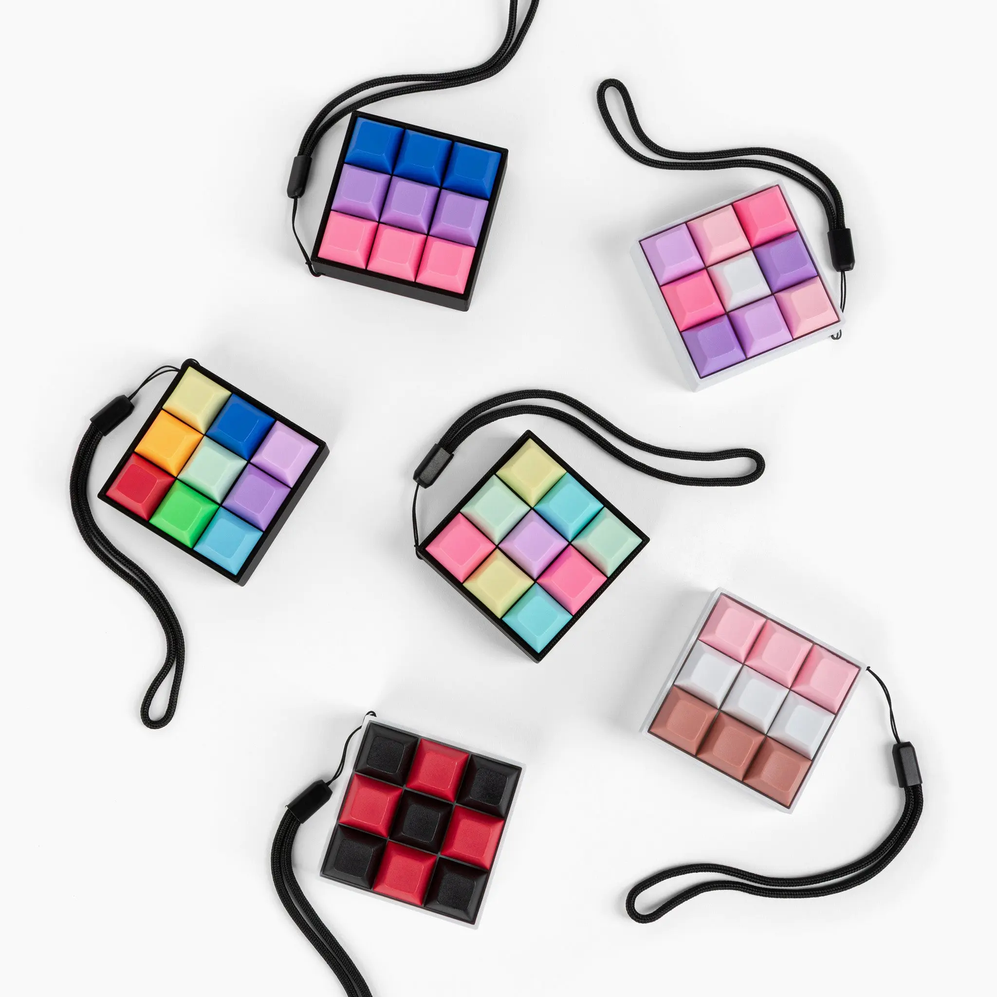 Build Your Own Kit - 9 Key Mechanical Keyboard Keychain Build Your Own Kit - 9 Key Mechanical Keyboard Keychain