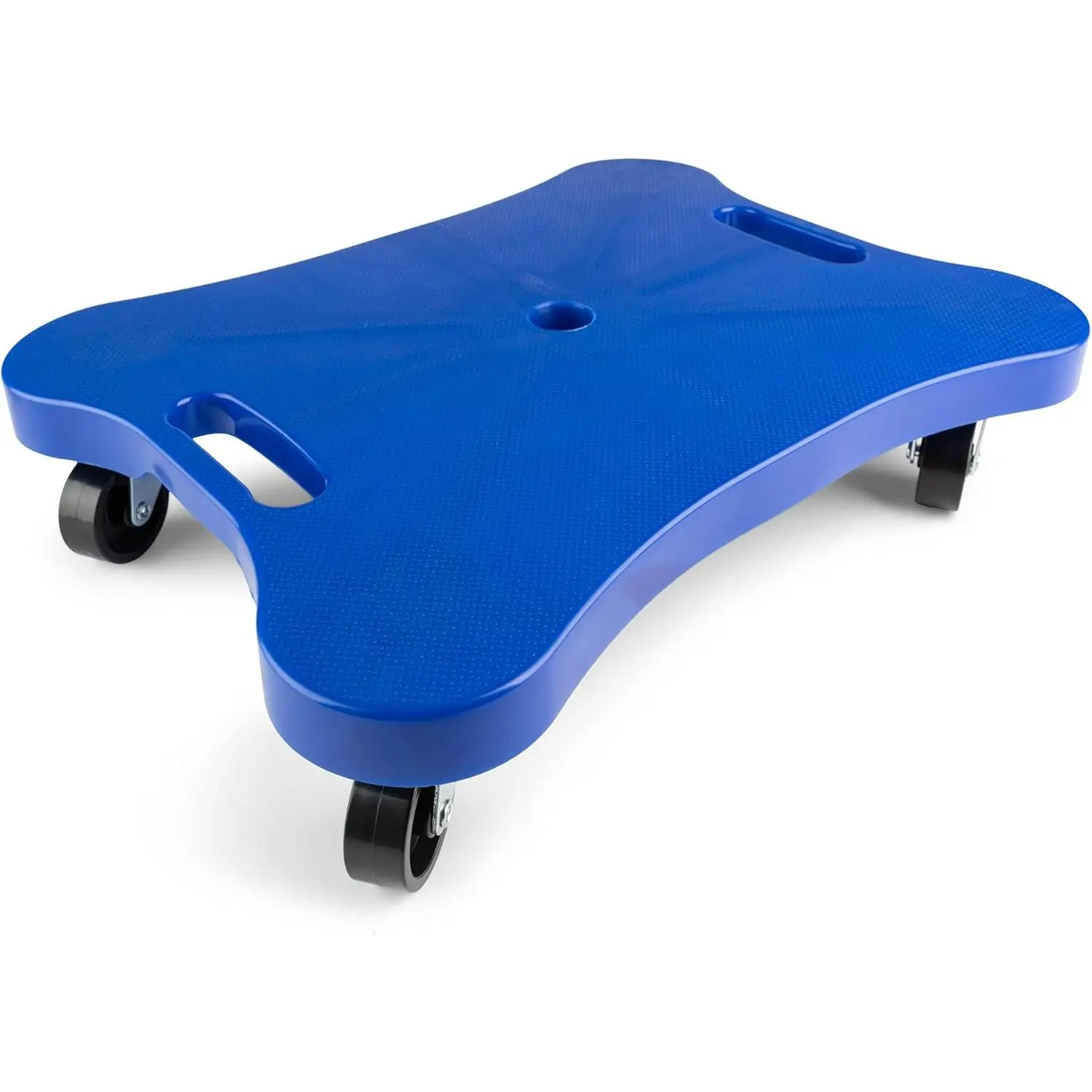 Scooter Board – Choice of Handles or No Handles, Durable Plastic Scooters for Youth Gym & PE Class, Indoor & Outdoor Play, Non-Marring Wheels, Multiple Sizes & Colors