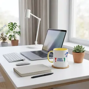 US Female Veteran | Ceramic Mug with Color Inside|Proud Female Veteran