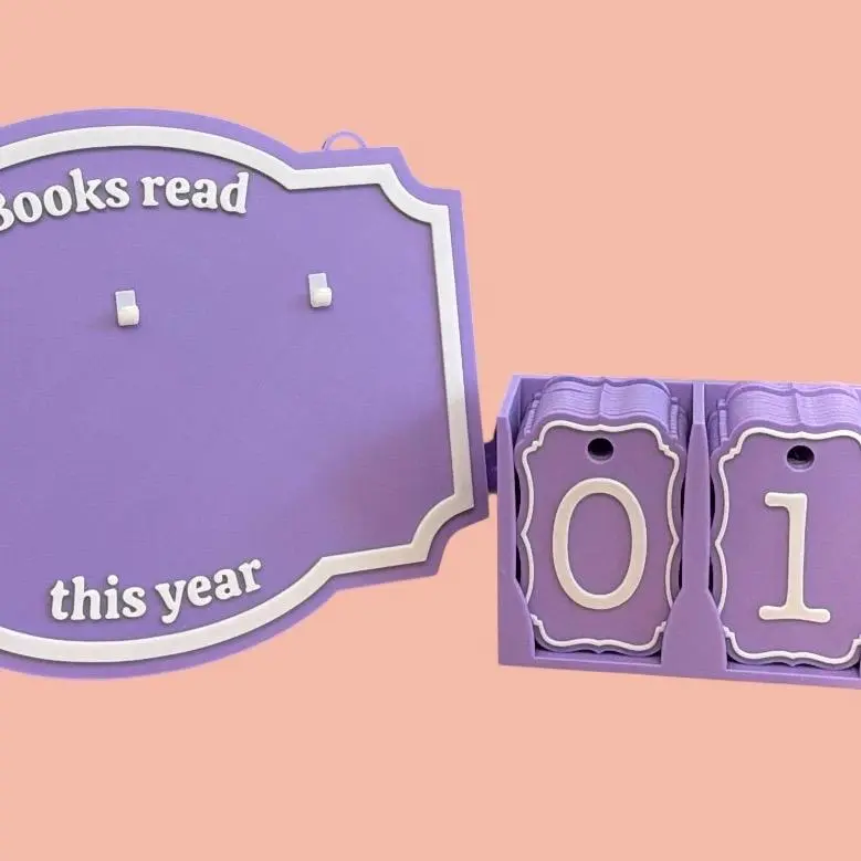 3D Printed Book Reader Tracker 3D Printed Book Reader Tracker