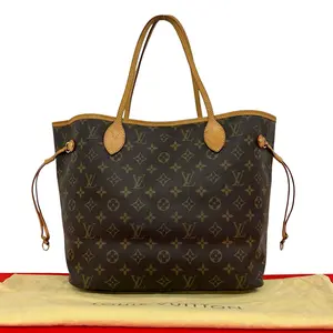 Pre-owned Louis Vuitton Canvas Tote Bags Neverfull Monogram Tote Bag